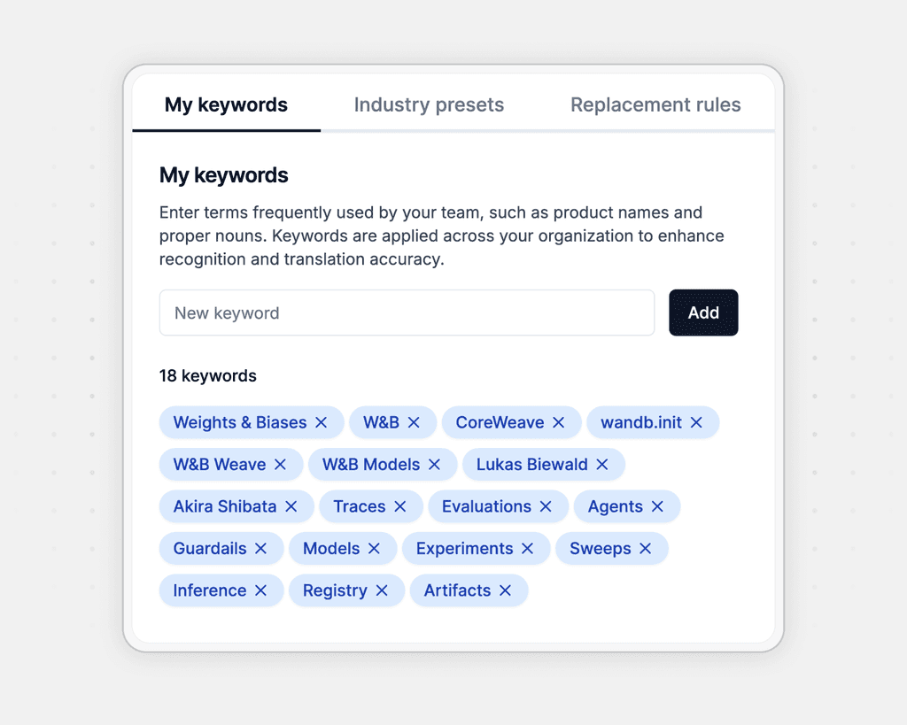 키워드와 문서로 컨텍스트 추가